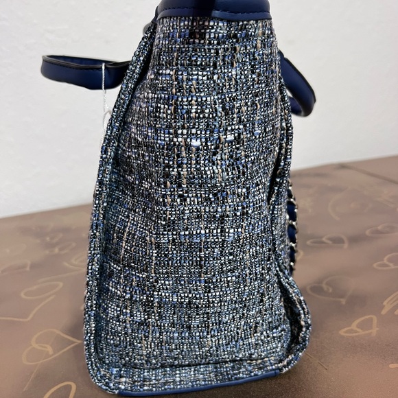 Chain Monogram Canvas Tote Bag / shoulder bag / handbag - Picture 7 of 7